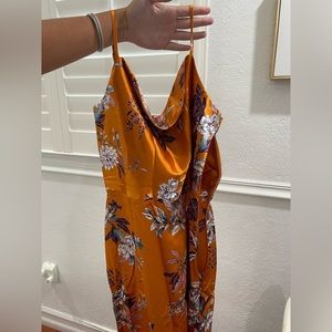 Shein floral print dress